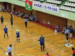 第21回富山県シニアビーチボール大会