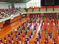 第33回富山県民スポーツレクリエーション祭「武術太極拳｣｢エアロビック｣｢ドッジボール｣